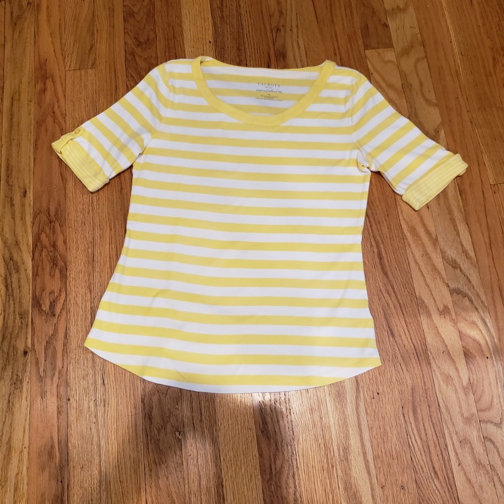 Talbots Stretch Weekend Tee
